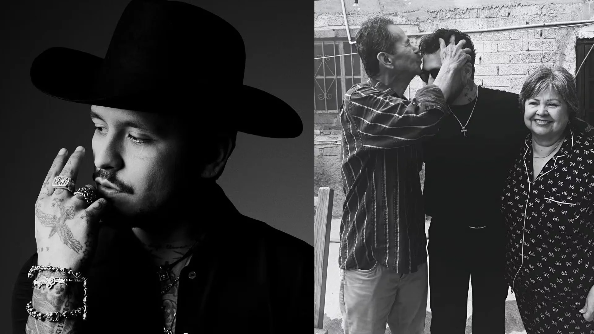 Christian Nodal familia